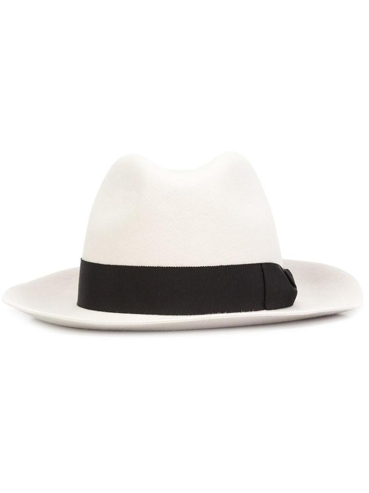 Yohji Yamamoto 'soft' Panama Hat, Women's, White, Wool