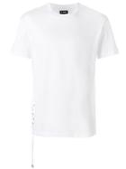 Les Hommes Lace Detail T-shirt - White