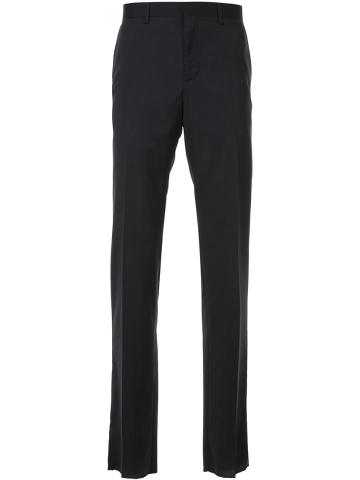 Cerruti 1881 Jacquard Tailored Trousers - Black