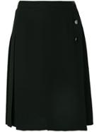 Yves Saint Laurent Vintage Pleated Skirt - Black