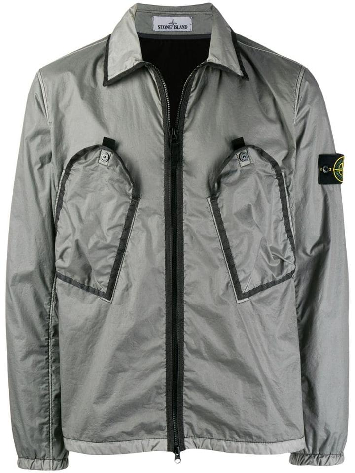 Stone Island Patch Pocket Jacket - Grey