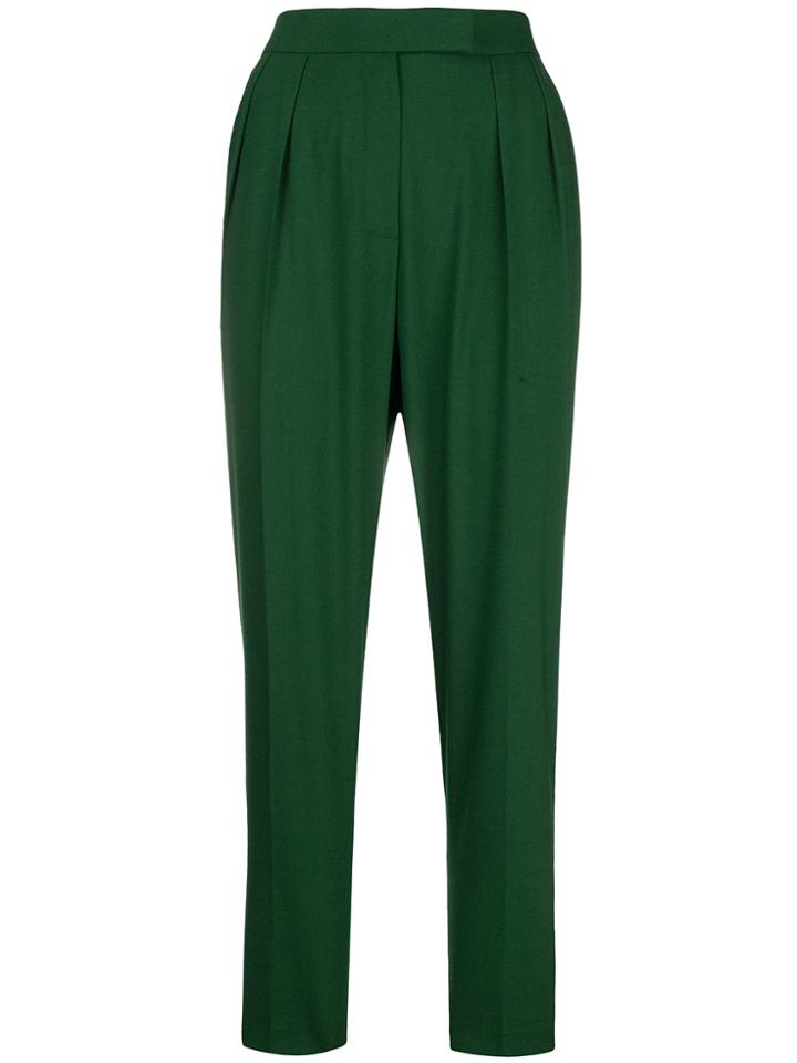 Frenken Tailored Suit Trousers - Green