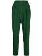 Frenken Tailored Suit Trousers - Green