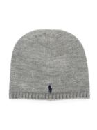 Ralph Lauren Kids Knitted Beanie, Boy's, Grey
