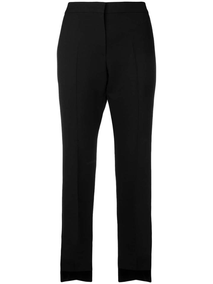 Alexander Mcqueen Tailored Fitted Trousers - Black