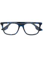 Mcq By Alexander Mcqueen Eyewear Contrast Tortoiseshell Glasses - Blue