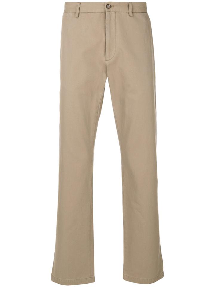Maison Margiela Straight Leg Trousers - Nude & Neutrals