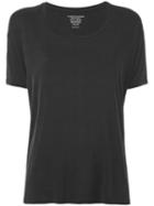 Majestic Filatures - Plain T-shirt - Women - Spandex/elastane/cupro - I, Black, Spandex/elastane/cupro