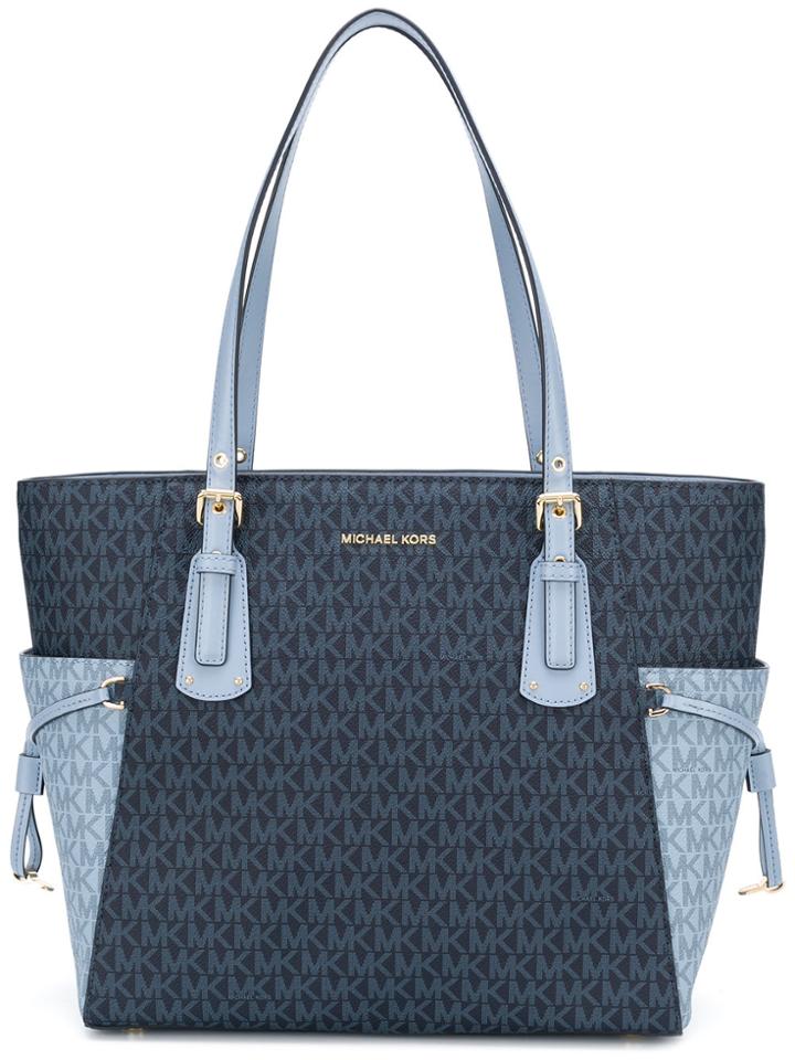 Michael Michael Kors Voyager Tote Bag - Blue