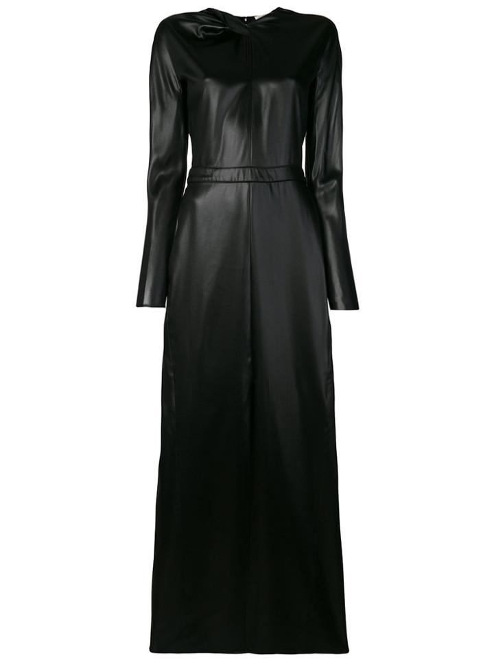 Nina Ricci Long Knot Detail Dress - Black