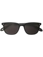 Garrett Leight Emperor Square Frame Sunglasses - Black