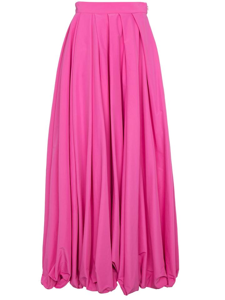 Rosie Assoulin Maxi Parachute Skirt - Pink & Purple