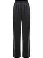 Balenciaga Elasticated Waistband Trousers, Women's, Size: 36, Grey, Acetate/viscose