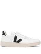 Veja Logo Patch Sneakers - White