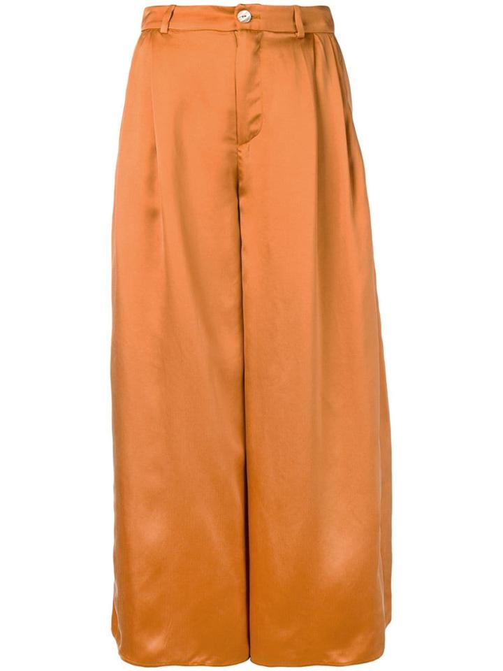 Áeron Wide Leg Culottes - Orange