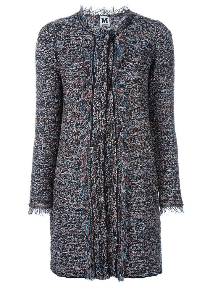 M Missoni Fringed Woven Coat