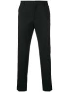 Dolce & Gabbana Tapered Cropped Trousers - Black