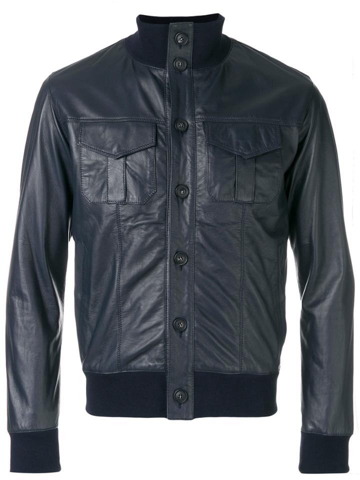 Orciani Patch Pocket Kacket - Blue