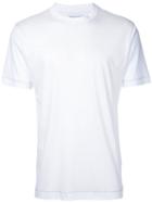 Estnation - Plain T-shirt - Men - Cotton/lyocell - S, White, Cotton/lyocell
