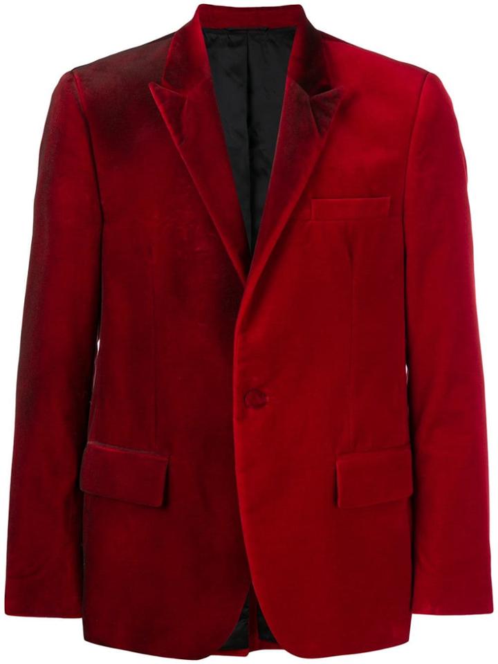 Golden Goose Deluxe Brand Two-tone Suit Jacket - Red