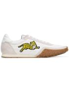 Kenzo Tiger Appliqué Sneakers - White