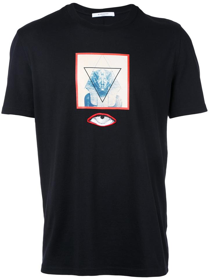 Givenchy - Egyptian Eye T-shirt - Men - Cotton - L, Black, Cotton