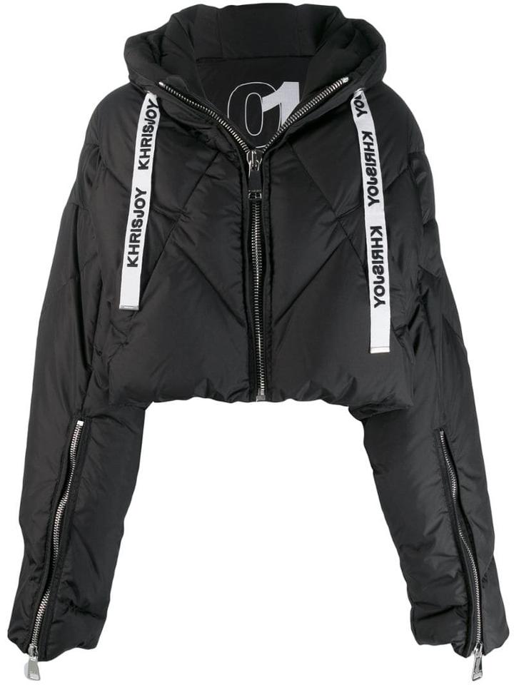 Khrisjoy Quilted Puffer Jacket - Black