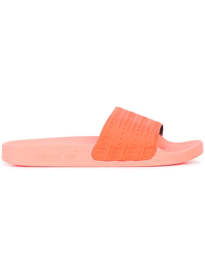 Adidas Adilette Slides - Yellow & Orange