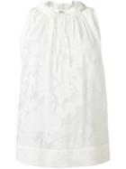 Dorothee Schumacher Delicate Fantasy Blouse, Women's, Size: 1, White, Silk/cotton/viscose