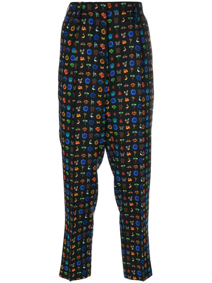 Etro - Jem Trousers - Women - Wool - 44, Black, Wool