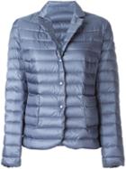 Moncler Leyla Padded Jacket, Women's, Size: 2, Blue, Polyamide/feather Down