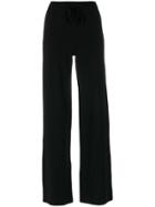 Sonia Rykiel Wide-leg Drawstring Trousers - Black
