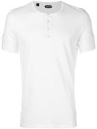 Tom Ford Henley T-shirt - White