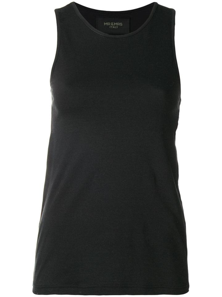 Mr & Mrs Italy Side-logo Tank Top - Black