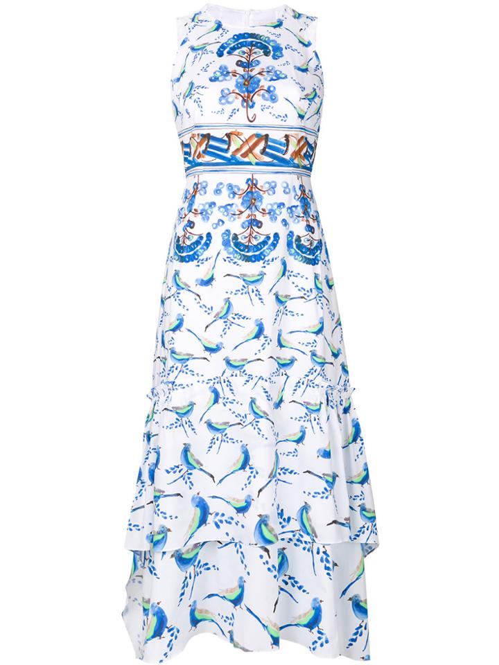 Peter Pilotto Printed Dress - White