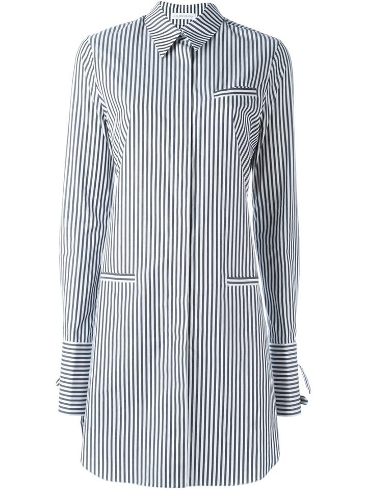 J.w.anderson Tie Back Shirt Dress, Women's, Size: 8, Black, Cotton