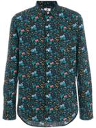 Ps By Paul Smith Floral Print Shirt - Blue