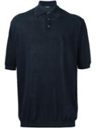 Versace Vintage Classic Polo Shirt, Men's, Size: 52, Blue