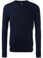 Ps By Paul Smith Crew Neck Jumper, Men's, Size: Large, Blue, Merino