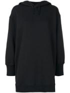 Msgm - Logo Embroidered Sweatshirt - Women - Cotton - L, Black, Cotton