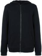 Helmut Lang Zipped Hoodie, Men's, Size: Large, Black, Cotton/viscose