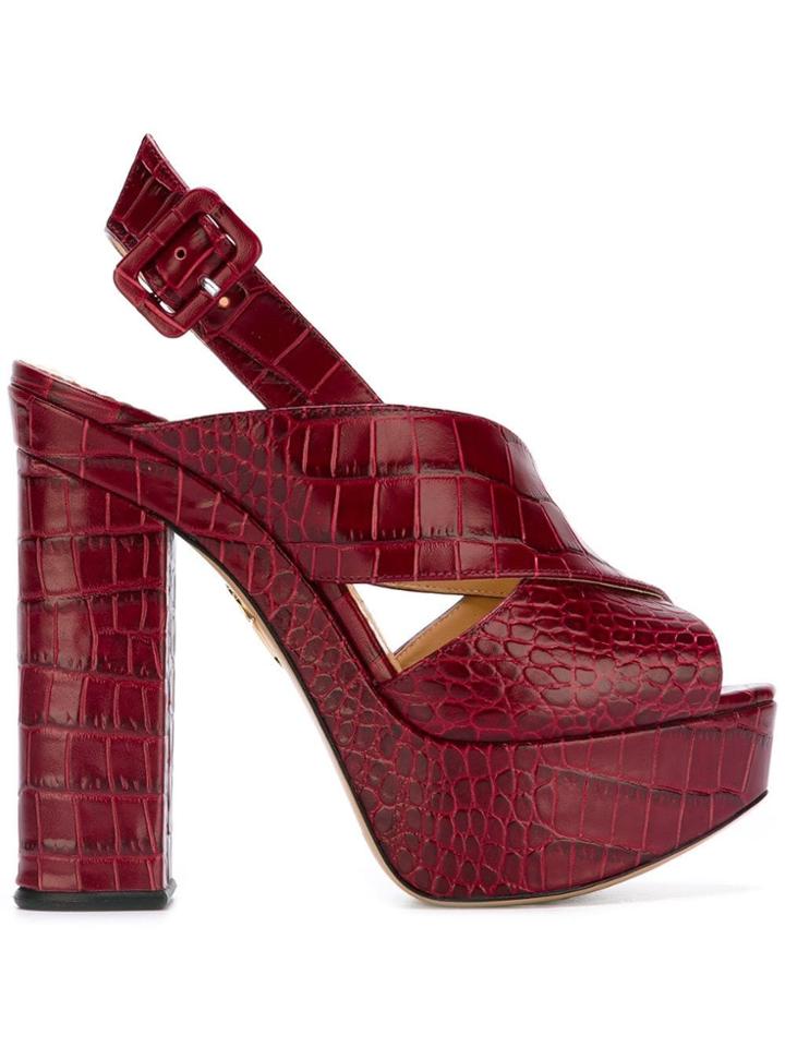 Charlotte Olympia 'electra' Sandals - Pink