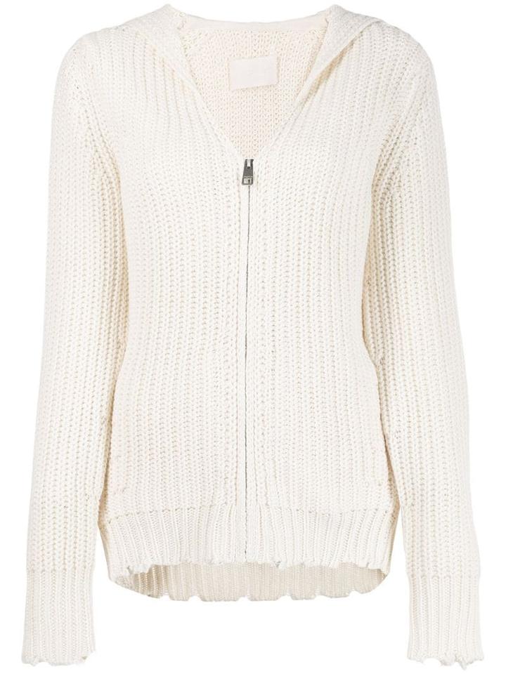 Zadig & Voltaire Jaya Voltaire Knitted Cardigan - White