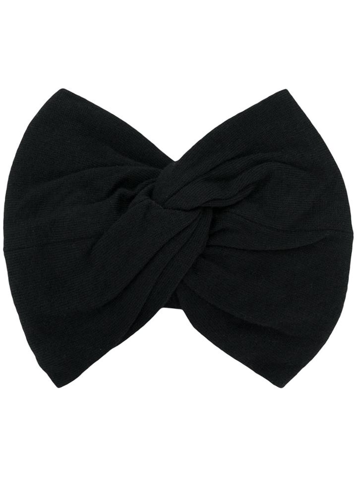 Emporio Armani Basic Headband - Black