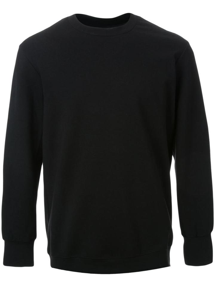 Cityshop Side Zip Detail Sweatshirt, Men's, Size: S, Black, Nylon/polyurethane/tencel