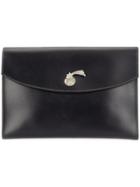 Hermès Vintage Comet Clutch Handbag - Black