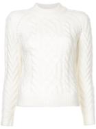 Guild Prime Cable Knit Jumper - White