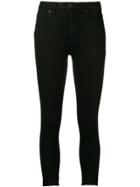 Pinko Kate Cropped Skinny Trousers - Black