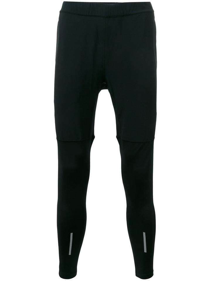 Nike City Running Leggings, Men's, Size: Large, Black, Polyester/spandex/elastane