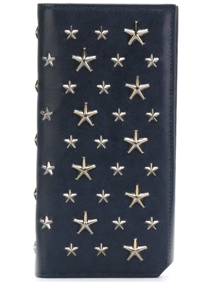 Jimmy Choo Cooper Fold Out Wallet - Blue